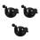 3Pcs Universal Car Cooling Fan Mount Kit With Suction Cup Back Seat Bracket 7