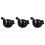 3Pcs Universal Car Cooling Fan Mount Kit With Suction Cup Back Seat Bracket 9