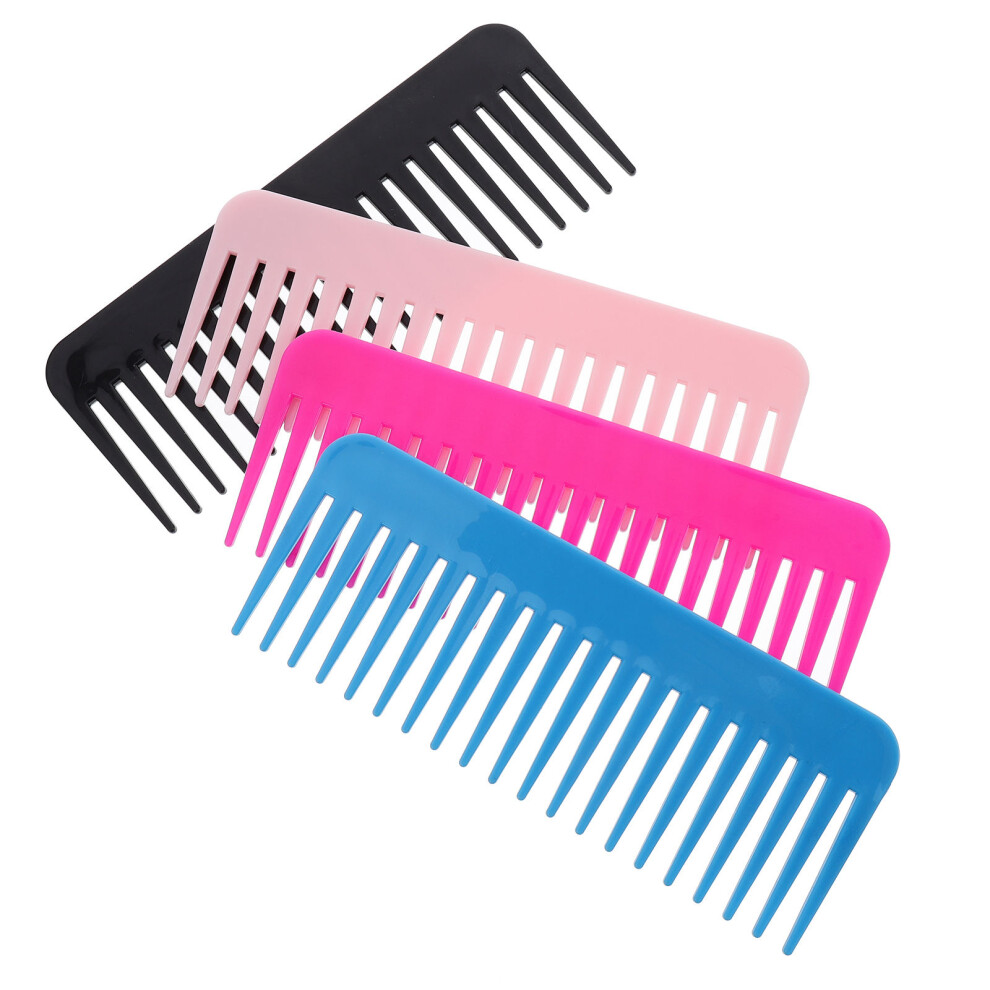 Solustre 8 Pcs Plastic Comb For Hair Styling And Hairdressing
