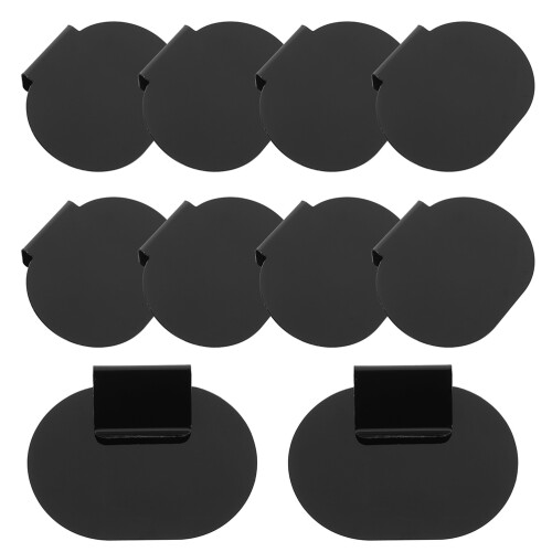 24 Pcs Erasable Price Display Label Clips For Supermarket Blackboard 2