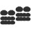 24 Pcs Erasable Price Display Label Clips For Supermarket Blackboard 6