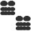 24 Pcs Erasable Price Display Label Clips For Supermarket Blackboard 8