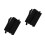 40 Pcs Acrylic Popsicle Sticks Reusable For DIY Desserts Black 7