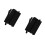 40 Pcs Acrylic Popsicle Sticks Reusable For DIY Desserts Black 8