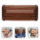 2Pcs Cooling Hollow Neck Pillow Bamboo Woven For Summer 11