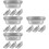 16 Pcs Sauce Dish Appetizer Serving Bowl For Party Catering 9