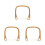 3Pcs Rattan Metal Teapot Handle Replacement For Ceramic Japanese Pots 5