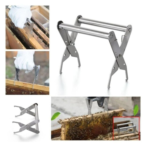 Hive Tool Beekeeping Stainless Steel Clip For Honey Catching And Feeding Beekeeper Tools Multi-Purpose 1