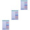 3Pcs Portable Tearable Planner Notepad B5 Office Household Notebook 7