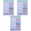 3Pcs Portable Tearable Planner Notepad B5 Office Household Notebook 5