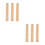6 Pcs Solid Wood Detachable Handles For Spatula And Frying Pan 9