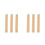 6 Pcs Solid Wood Detachable Handles For Spatula And Frying Pan 7