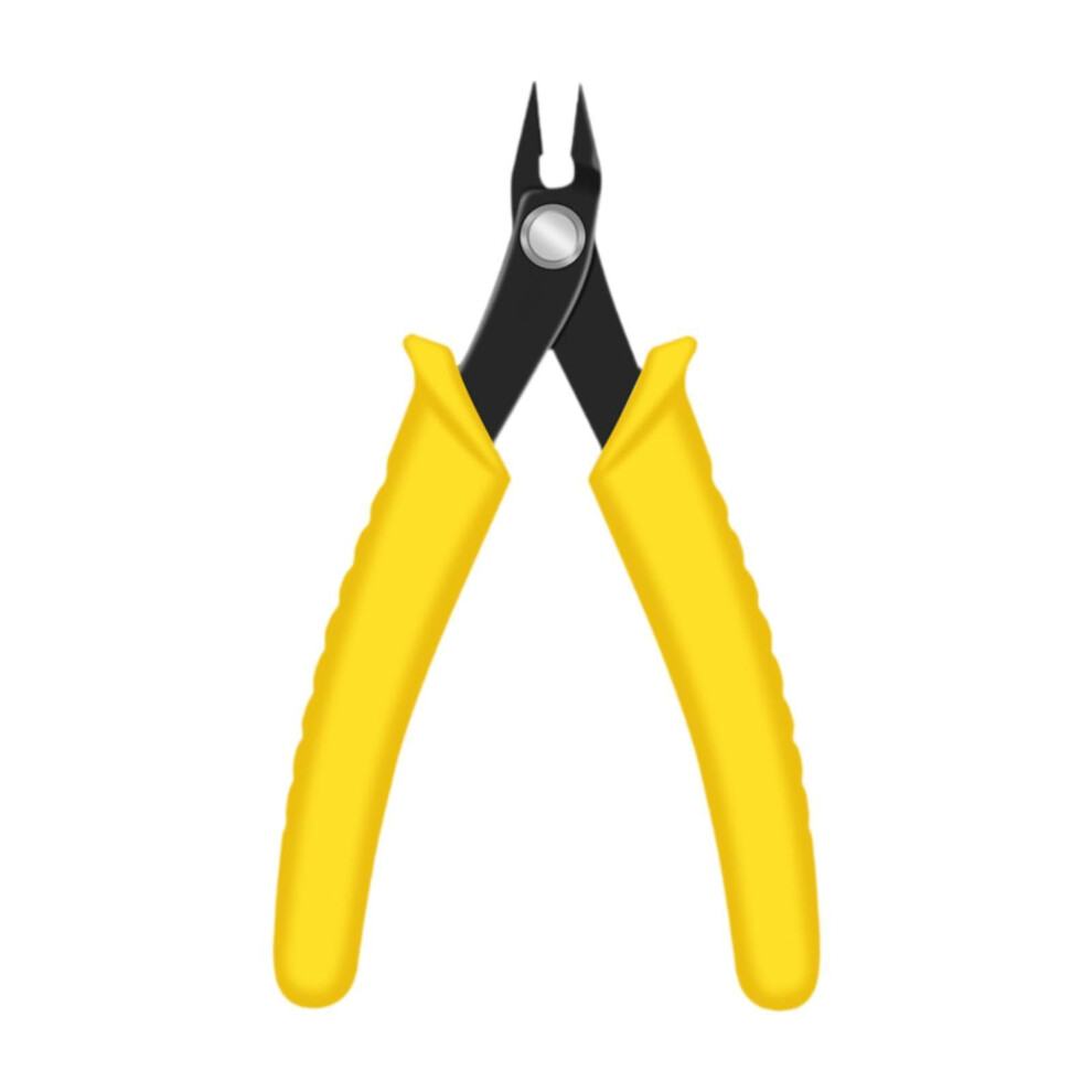 Wire Cutting Tool Ergonomic Comfort Grip Compact Replacement Metal Cutter Yellow Handle 9393856136599