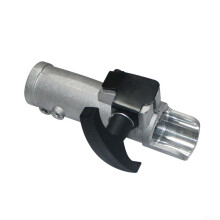 Metal Extension Pole Connector Attachment Head, 26/28 Mm Shaft Diameter Adapter, For Garden Hedge Trimmer, Lawn Mower