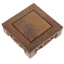 5Pcs Wooden Flower Pot Base Display Pedestal For Home Plants