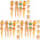 48St Lichtgewicht Plastic Golf Tees Voor Dames Met Bikini 2