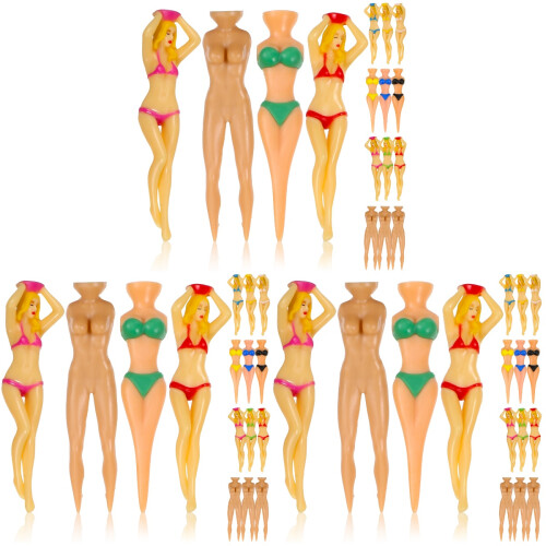 48St Lichtgewicht Plastic Golf Tees Voor Dames Met Bikini 1