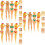 48St Lichtgewicht Plastic Golf Tees Voor Dames Met Bikini 7