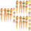 48St Lichtgewicht Plastic Golf Tees Voor Dames Met Bikini 6