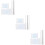3Sets Acrylic Clay Pressing Plates DIY Polymer Clay Roller Board Set 11