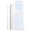 3Sets Acrylic Clay Pressing Plates DIY Polymer Clay Roller Board Set 3