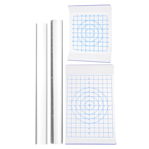 3Sets Acrylic Clay Pressing Plates DIY Polymer Clay Roller Board Set 2