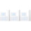 3Sets Acrylic Clay Pressing Plates DIY Polymer Clay Roller Board Set 6