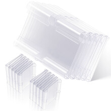 240 Pcs Plastic Sign Label Holders For Price Tags And Display