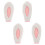 8 Pcs Rabbit Ears Plush Decoration For Motorcycle Skiing Biking 2