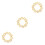 30 Pcs 29mm Film Gasket Piezo Ceramic Disc For Instrument 5