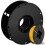 4Pcs Plastic Cable Storage Reel For Camping Or Motorhome Black 10