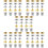 100 Pcs Diy Copper Sewing Thimble For Cross Stitch Finger Protection 8