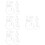 4 Sets Patchwork Quilting Template For Diy Sewing Table Flag 5