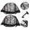 12Pièces Casquettes Résille Élastique Noires Pour Perruques 10