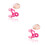 2Pcs Nose Clip For Nose Bridge Straightening Tool Pink 8