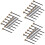 150 Pcs Picture Hangers Hooks For Frames Hardware Accessories 6