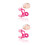 2Pcs Nose Clip For Nose Bridge Straightening Tool Pink 6