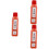 3Pcs 1 Bottle Technical Brush Pen For Chinese Calligraphy Ink 11