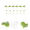 144 Pcs Mini Fake Duckweed Simulation Floating Plant Decor 8