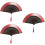 3Pcs Folding Fan Chinese Style With Tassel For Dancing 9