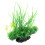 3Pcs Green Plastic Aquarium Plants For Fish Tank Decor 11