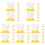 40 Pcs Cartoon Egg Cups For Stable Boiled Eggs At Breakfast 4