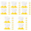 40 Pcs Cartoon Egg Cups For Stable Boiled Eggs At Breakfast 5
