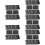 50 Pcs Mini Chalkboard Signs Acrylic Reusable Desktop Message Boards 10