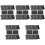 50 Pcs Mini Chalkboard Signs Acrylic Reusable Desktop Message Boards 3
