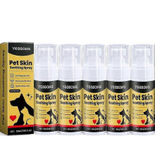 (5pcs) Pet Skin Spray Dog&Cat Skin Care Spray,Soothing Spray Cleansing & Softening