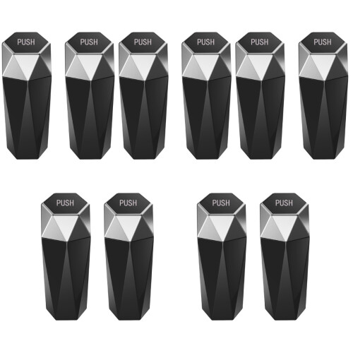 10 Pcs Mini Car Trash Can Cup Holder Dustbin Organizer 2