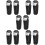 10 Pcs Mini Car Trash Can Cup Holder Dustbin Organizer 8