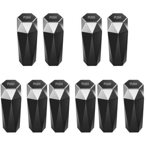 10 Pcs Mini Car Trash Can Cup Holder Dustbin Organizer 1