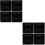 8 Sets Plastic Post Caps For Fence Protection 8